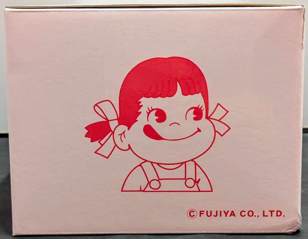 不二家 卓上ペコちゃん ペコちゃん首振り オンライン ピンクの