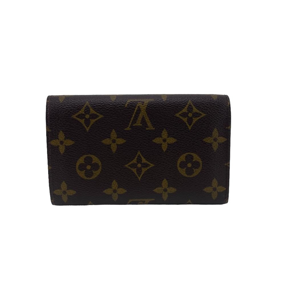 LOUIS VUITTON/ルイヴィトン M61730 ポルト・モネ・ビエトレゾール モノグラム 長財布 ブラウン ユニセックス - メルカリ