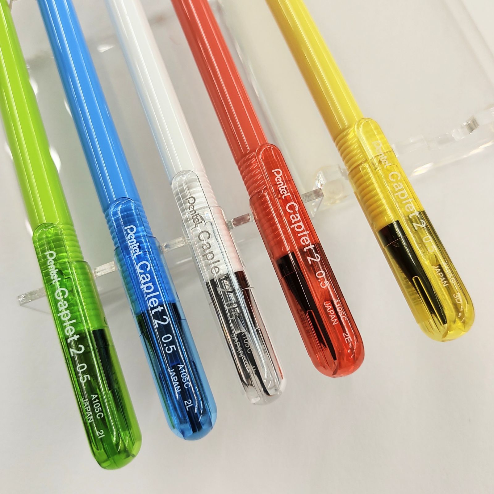 ぺんてるキャプレット5本セット