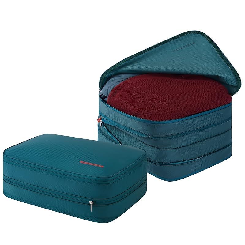 Bee Nesting圧縮バッグ 防水トラベルポーチ 旅行用圧縮袋 26L 衣類圧縮