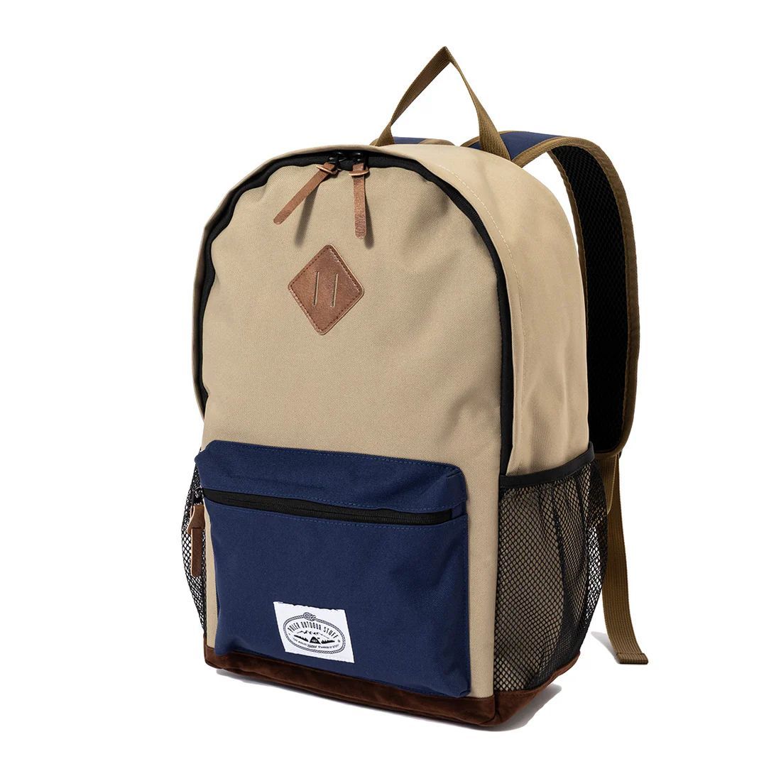 バックパック リュックサック 容量20L ポーラースタッフ ランブラーパック POLER STUFF RAMBLER PACK M BEIGE|NAVY