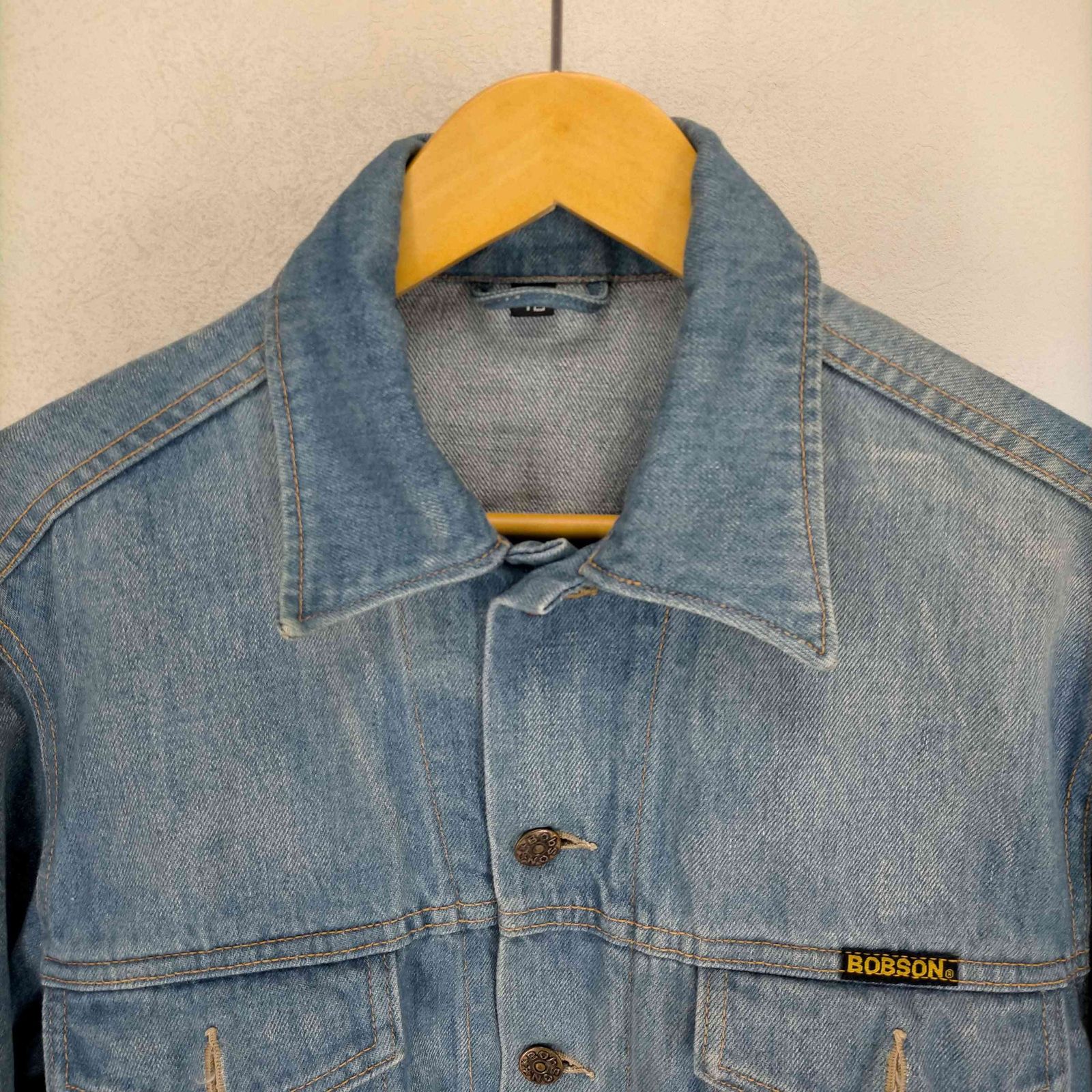 ボブソン BOBSON 70s 3th デニムジャケット メンズ US：42 - メルカリ