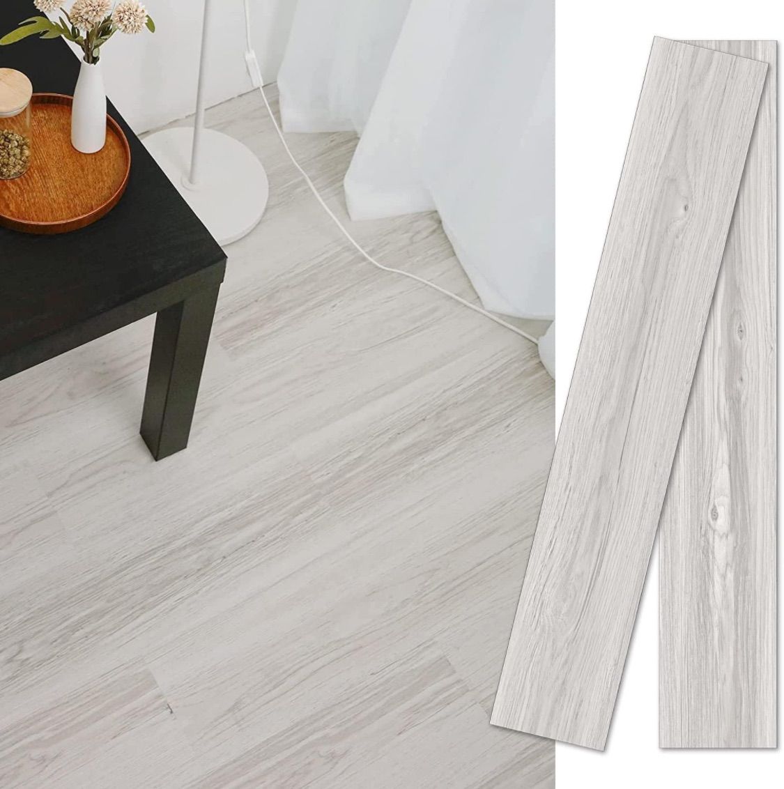 6畳 配送込み 72枚入り 木目 クッションフロア 床 フロア シート 置くだけ 賃貸 フロリング リメイクシート トイレ キッチン 玄関 フロアタイル 防水 はがせる diy 床材 柄番号56 USTAUSTRALIA_COM_AU