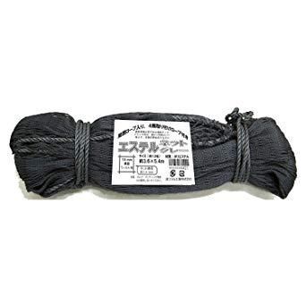 5営業日で発送 まつうら工業 多目的エステルネット グレー 約3.6X5.4m