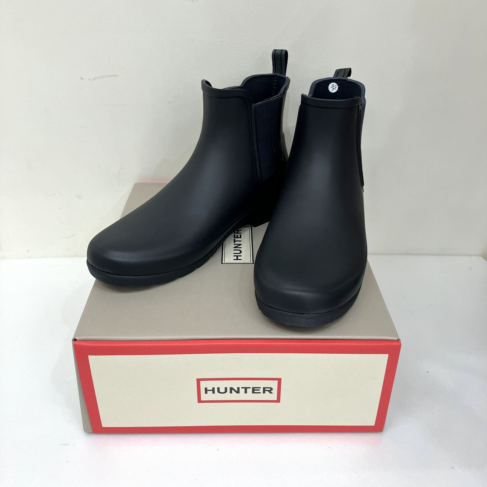 新品未使用】HUNTER ハンター チェルシーブーツ UK6（約24.5cm）レイン 
