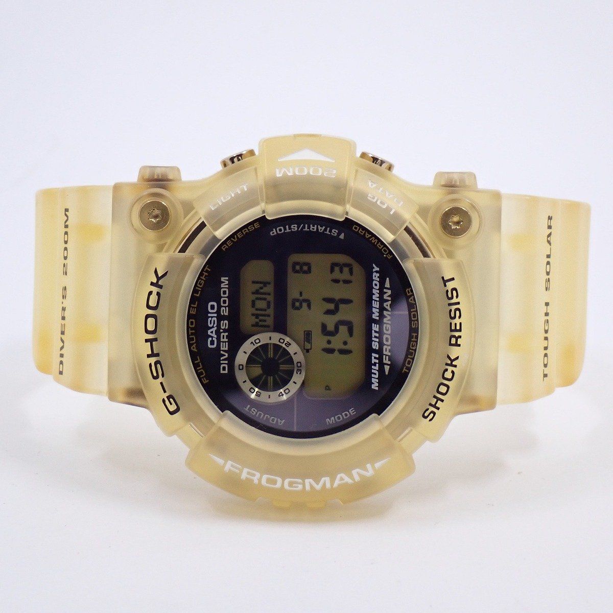 訳あり品 カシオ G-SHOCK フロッグマン 25周年記念 グロリアスゴールド タフソーラー メンズ 腕時計 GW-225E-7JF いおき質店