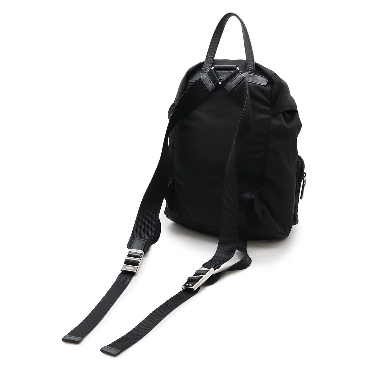 美品PRADA /ナイロンリュック バックパック VELA ブラック正規品 プラダ(PRADA)プラダ VELA リュックサック バックパック バッグ