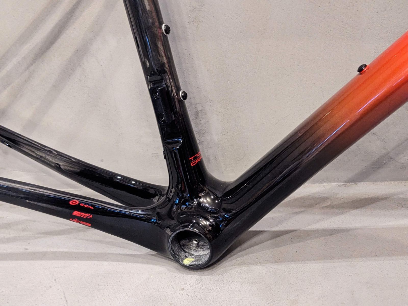 BOMA ALLUMER DISC カーボンフレームセット L-500サイズ YRオレンジ