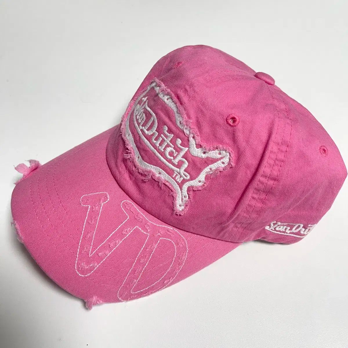 ボンダッチ 帽子 キャップ Von dutch ピンク Von Dutch(ボンダッチ) ヴィンテージ ウォッシュ キャップ