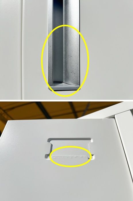 鍵付き ホワイト