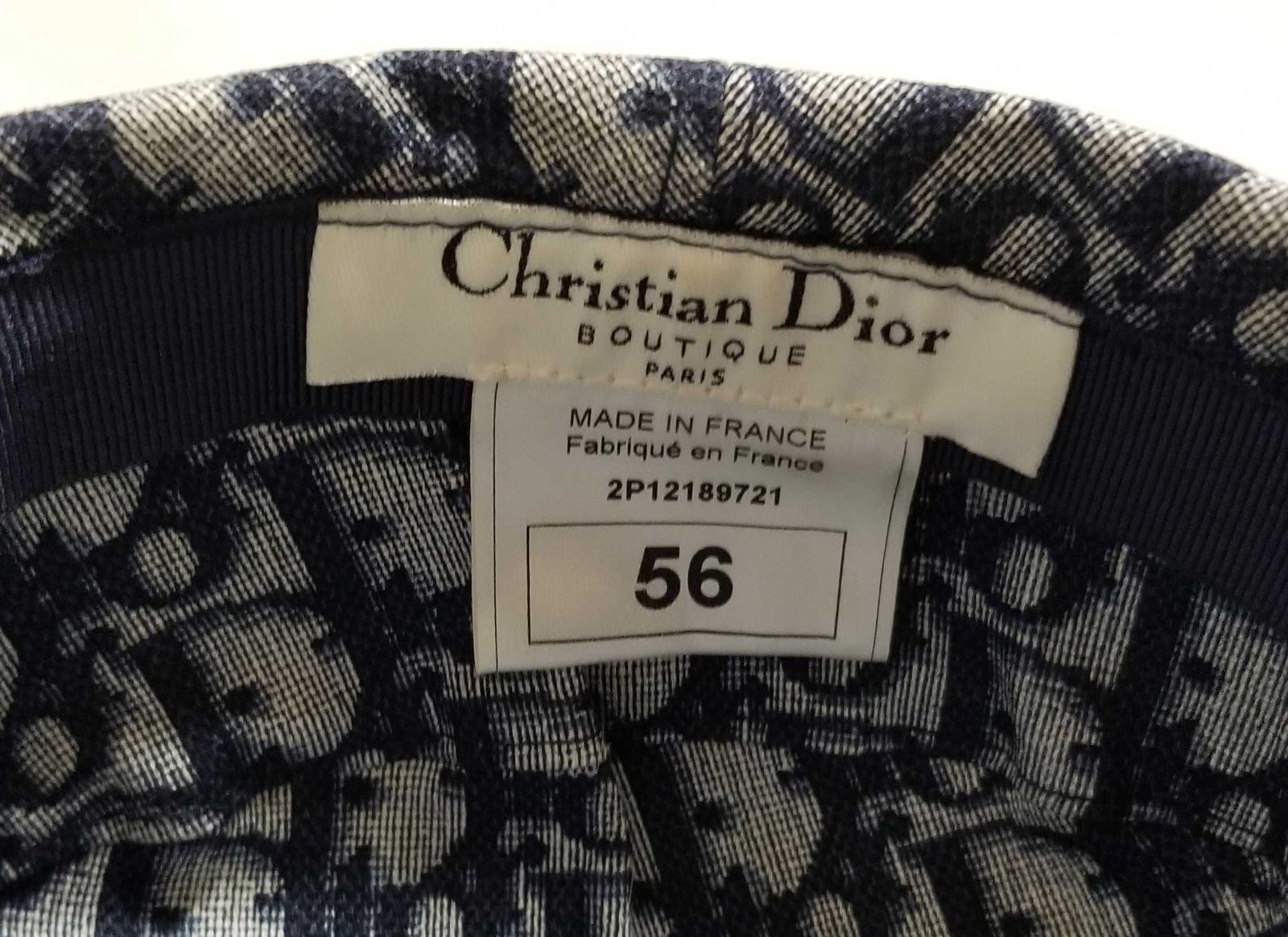 Christian Dior クリスチャンディオール 帽子 ハンチング トロッター