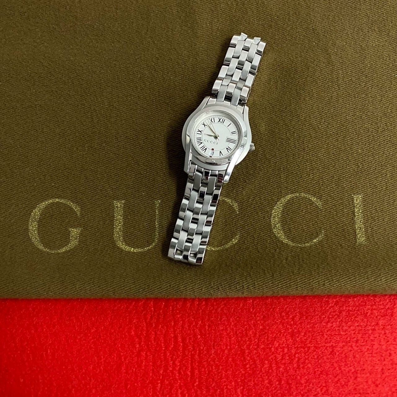 GUCCI グッチ　Gクラス　5500L 腕時計 稼働品 極 美品 希少品 GUCCI グッチ Gクラス 5500L クォーツ