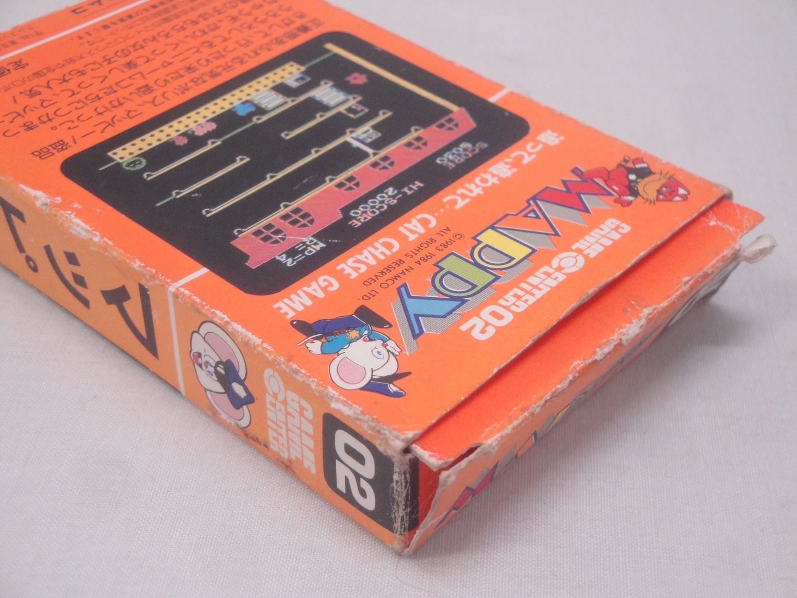動作未確認】マッピー MAPPY MSX版 ROMカートリッジ ナムコ 現状