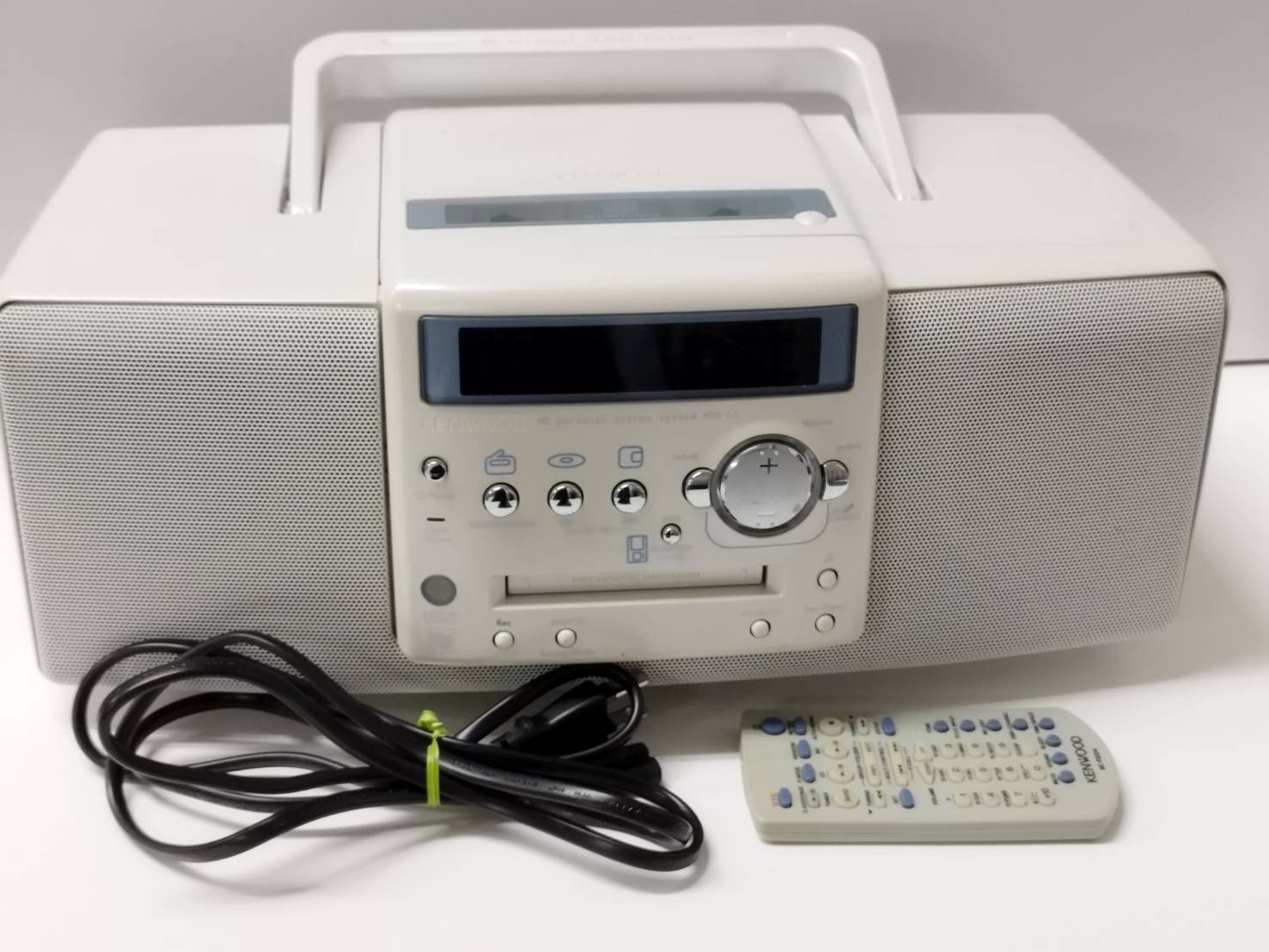 KENWOOD CD|MD|ラジオパーソナルステレオシステム MDX-L1 2008年製