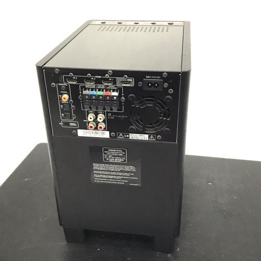 ONKYO DIGITAL SURROUND SYSTEM HTX-22HDX PAW アンプ内臓ウーファー