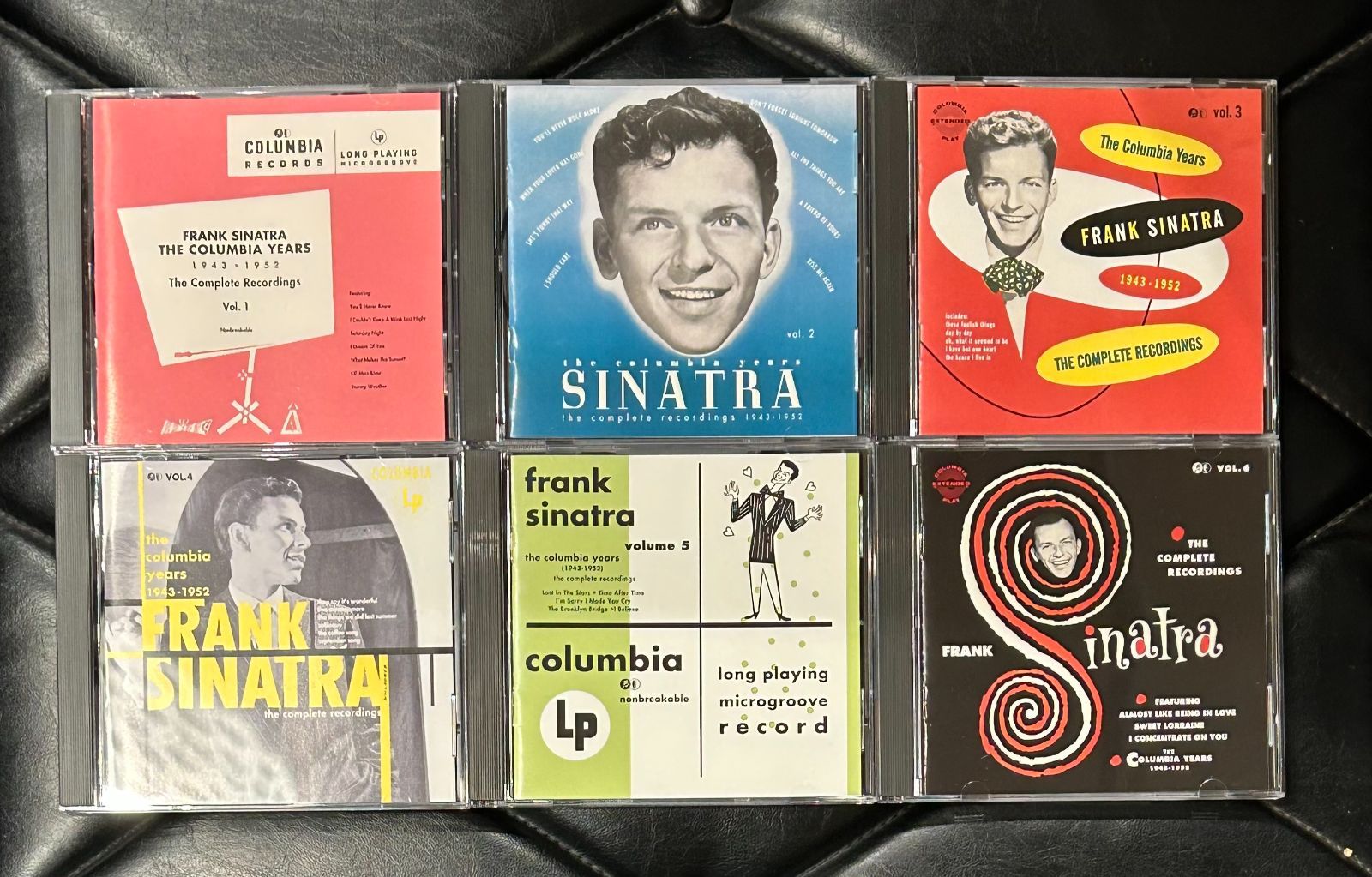 木製ボックス付12枚組CD】Frank Sinatra 「The Columbia Years 1943