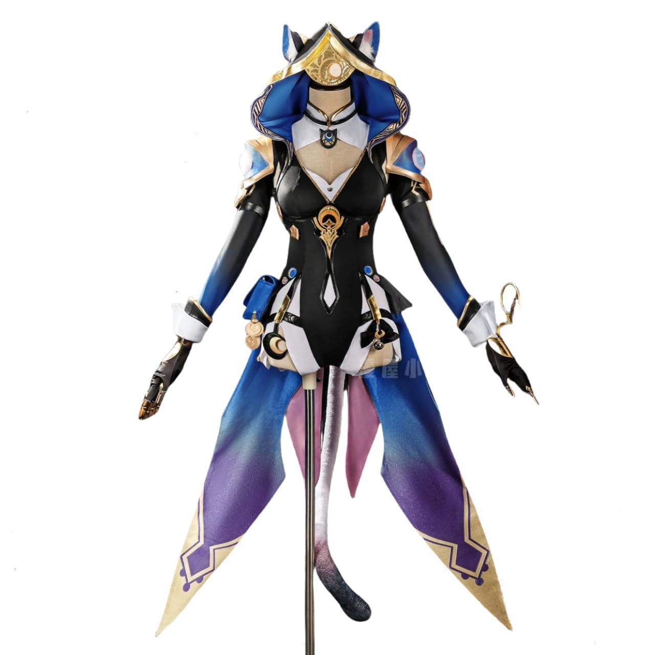 価格比較でお得にお買物。 五次元 高品質 崩壊 スターレイル サフェル コスプレ衣装 全セット アクセサリー 配飾り ウエストポーチ 手袋 尻尾付き ウィッグ-靴 追 BJ0927ML03 温もりのある