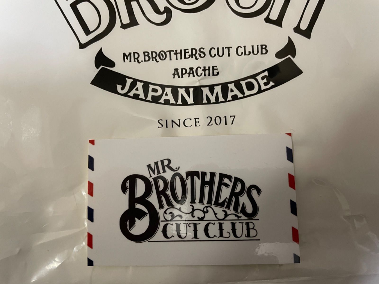 MR.BROTHERS CUT CLUB ステッカー ミスター ブラザーズ - メルカリ