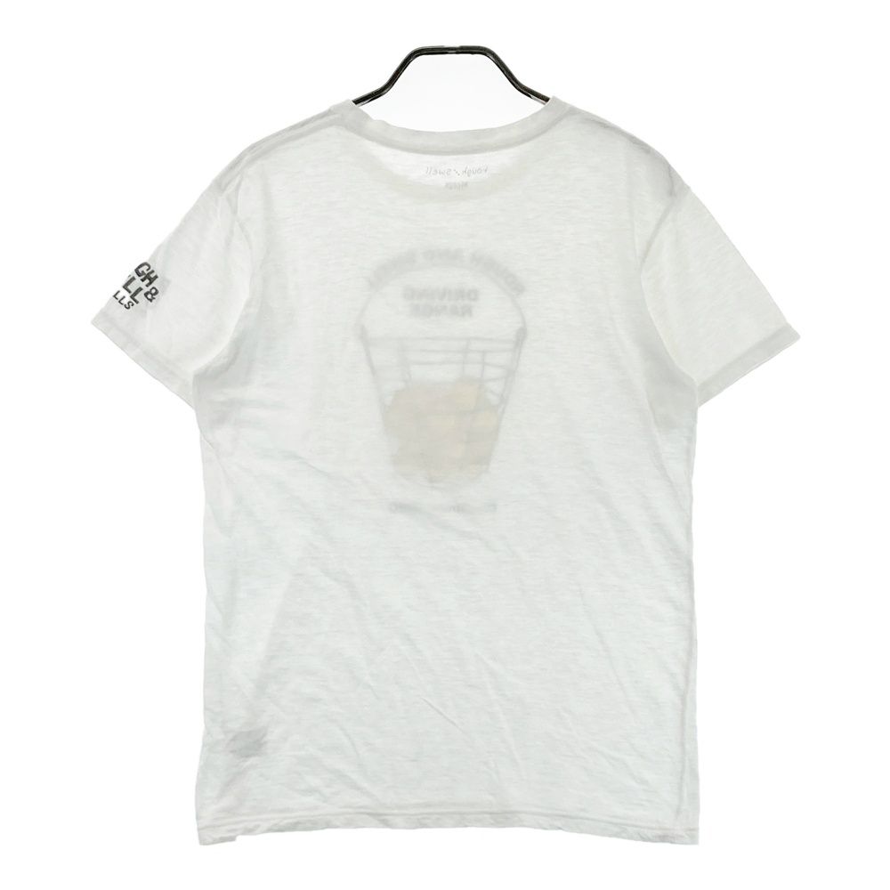 サイズ：M ROUGH&SWELL ラフアンドスウェル 半袖Tシャツ ホワイト系