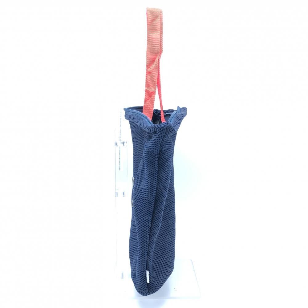 超美品】パーリーゲイツ メッシュトートバッグ ネイビー×レッド 超美品】パーリーゲイツ メッシュトートバッグ ネイビー×レッド