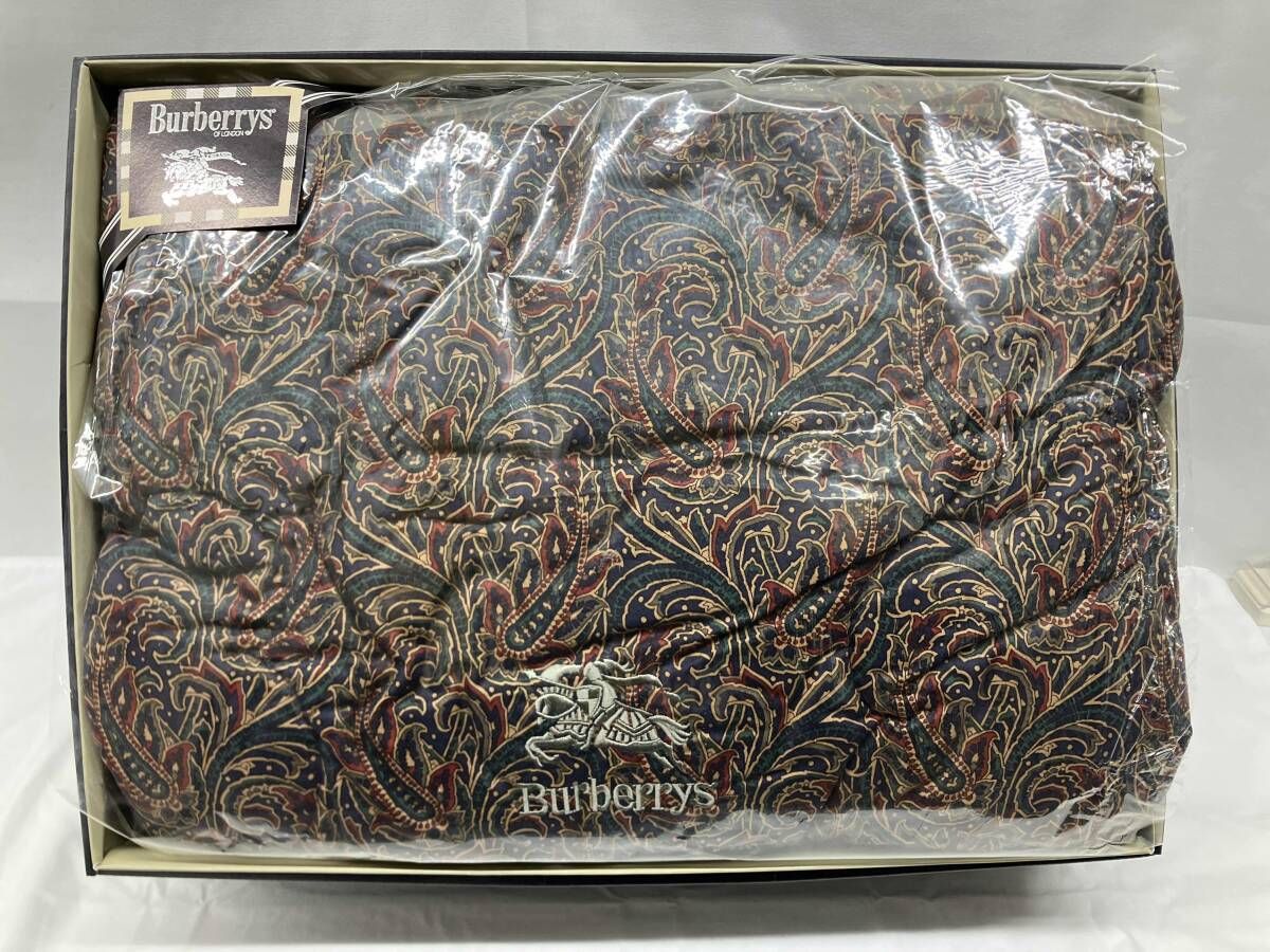 Burberrys バーバリーズ 羊毛掛ふとん 肌掛 西川産業株式会社