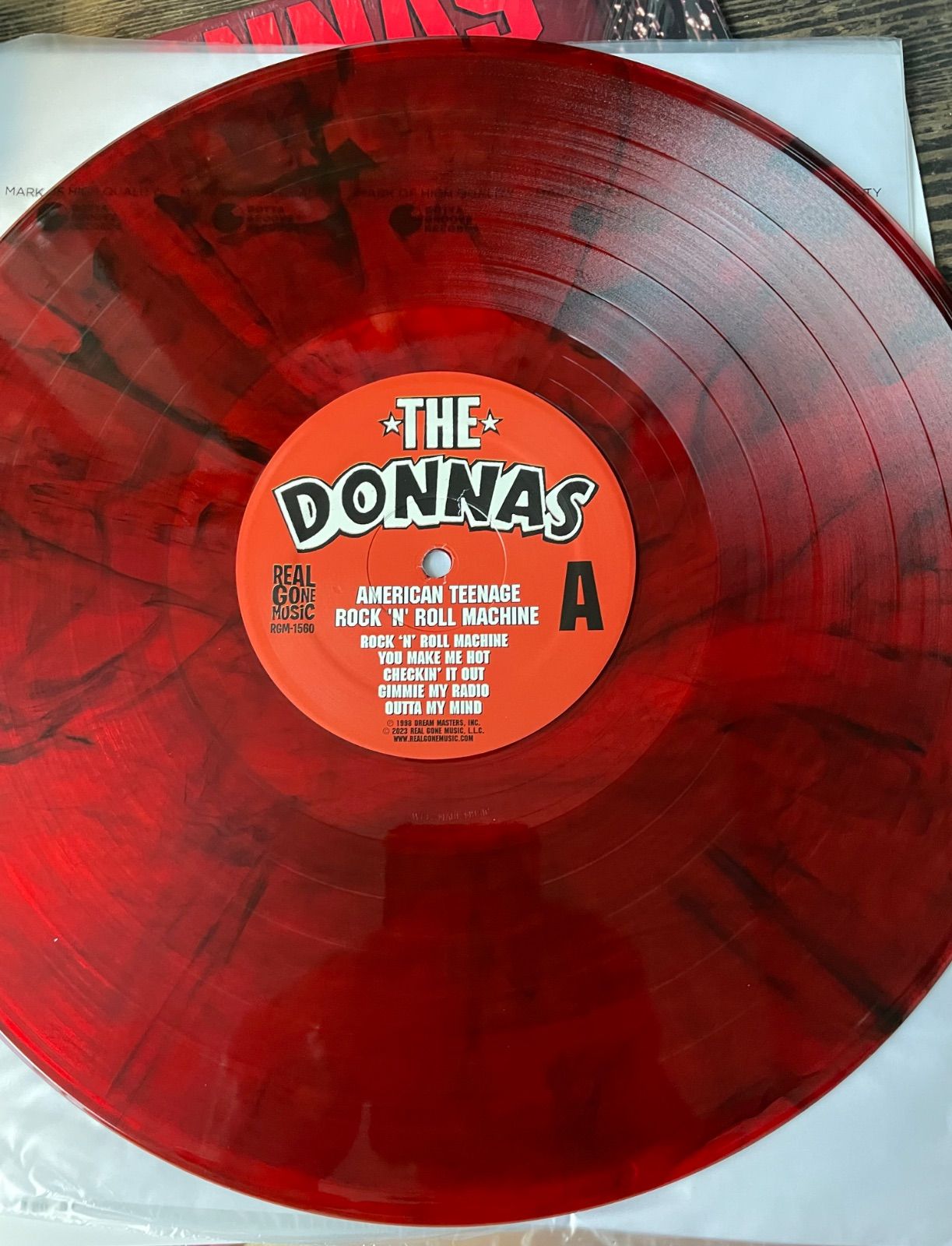 THE DONNAS AMERICAN TEENAGE ROCK 