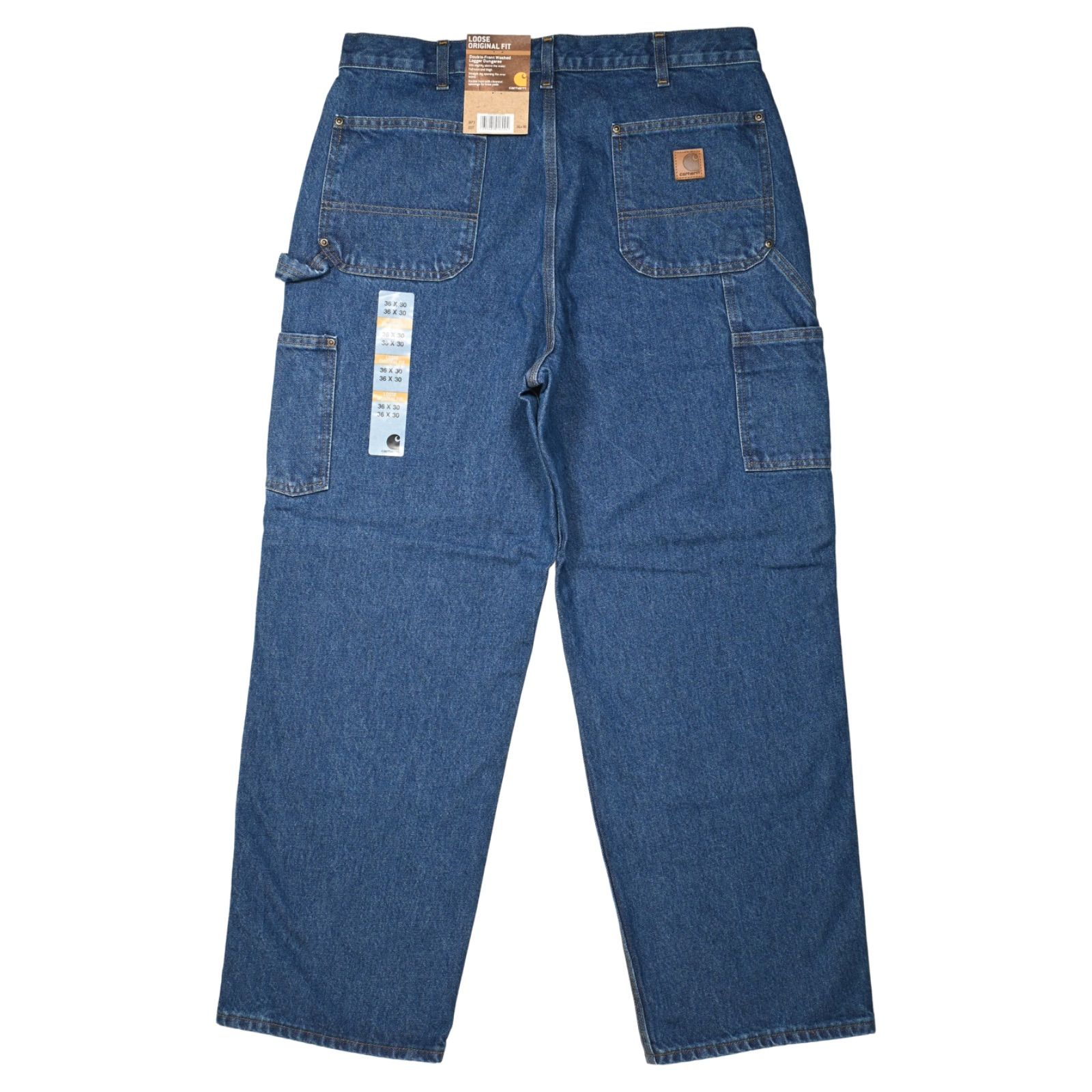 Carhartt Double-Front Washed Logger Dungaree ダブルニーデニムペインターパンツ