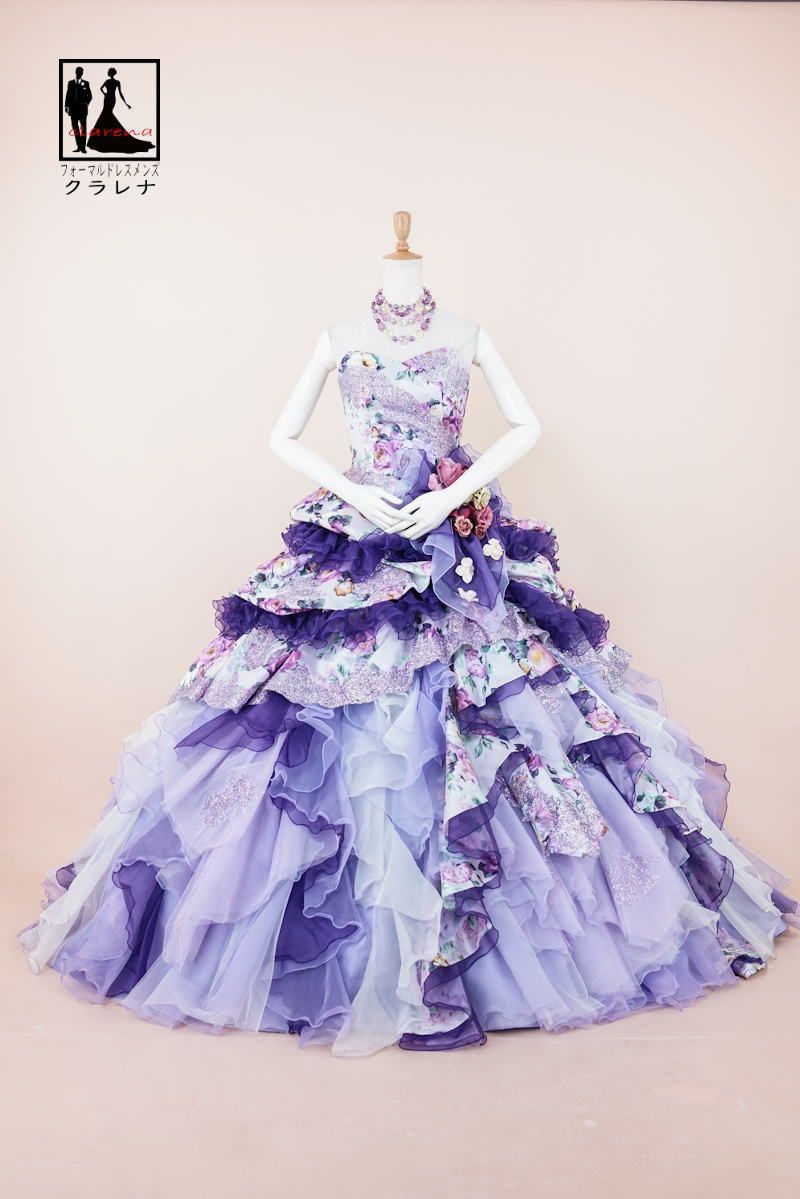 フォーマル衣装》購入 クラレナの ネックレス イヤリング付き Aya na  