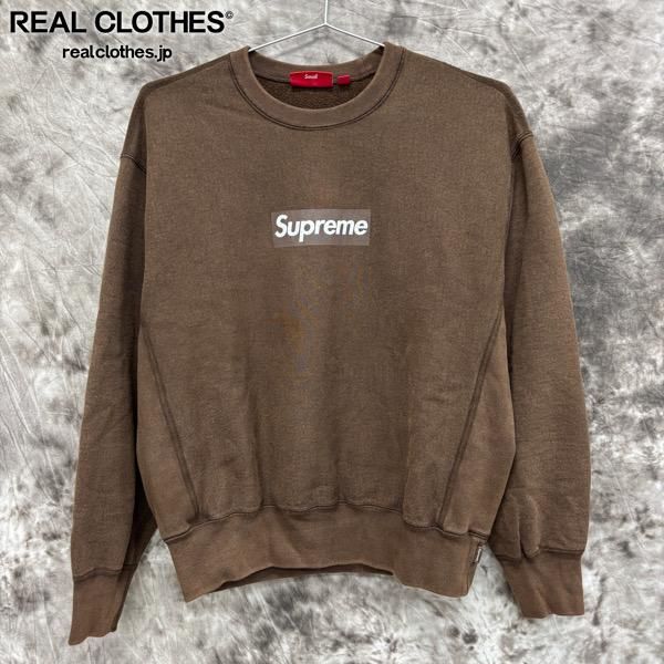 Supreme/シュプリーム【25SS】Washed Box Logo Crewneck