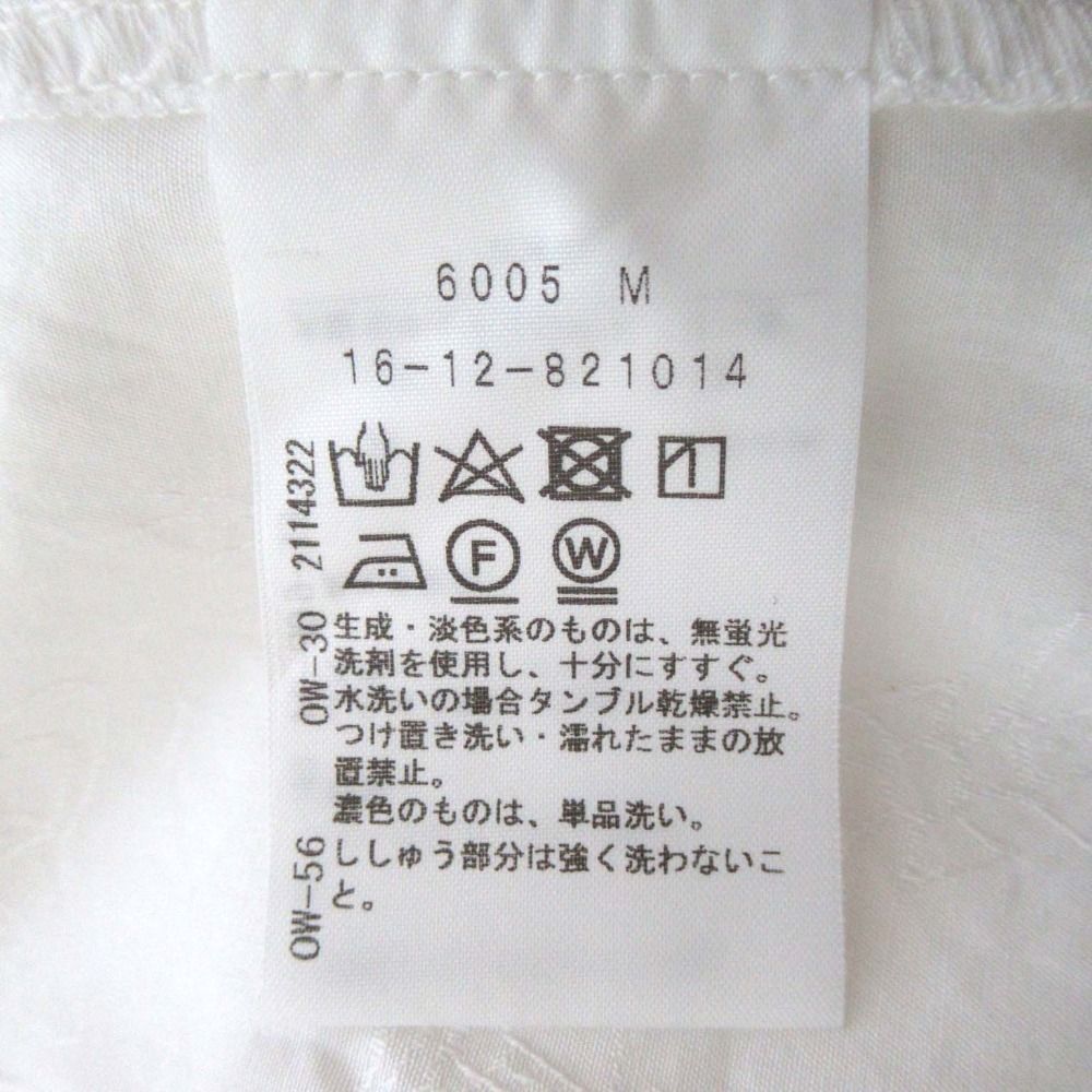 Vivienne Westwood - 美品 Vivienne Westwood RED LABEL ヴィヴィアンウエストウッド オーブ柄 アシンメトリー 半袖 ブラウス シャツ 00 ホワイト レディース 古着 中古 USED Vivienne Westwood - 美品 Vivienne Westwood RED LABEL