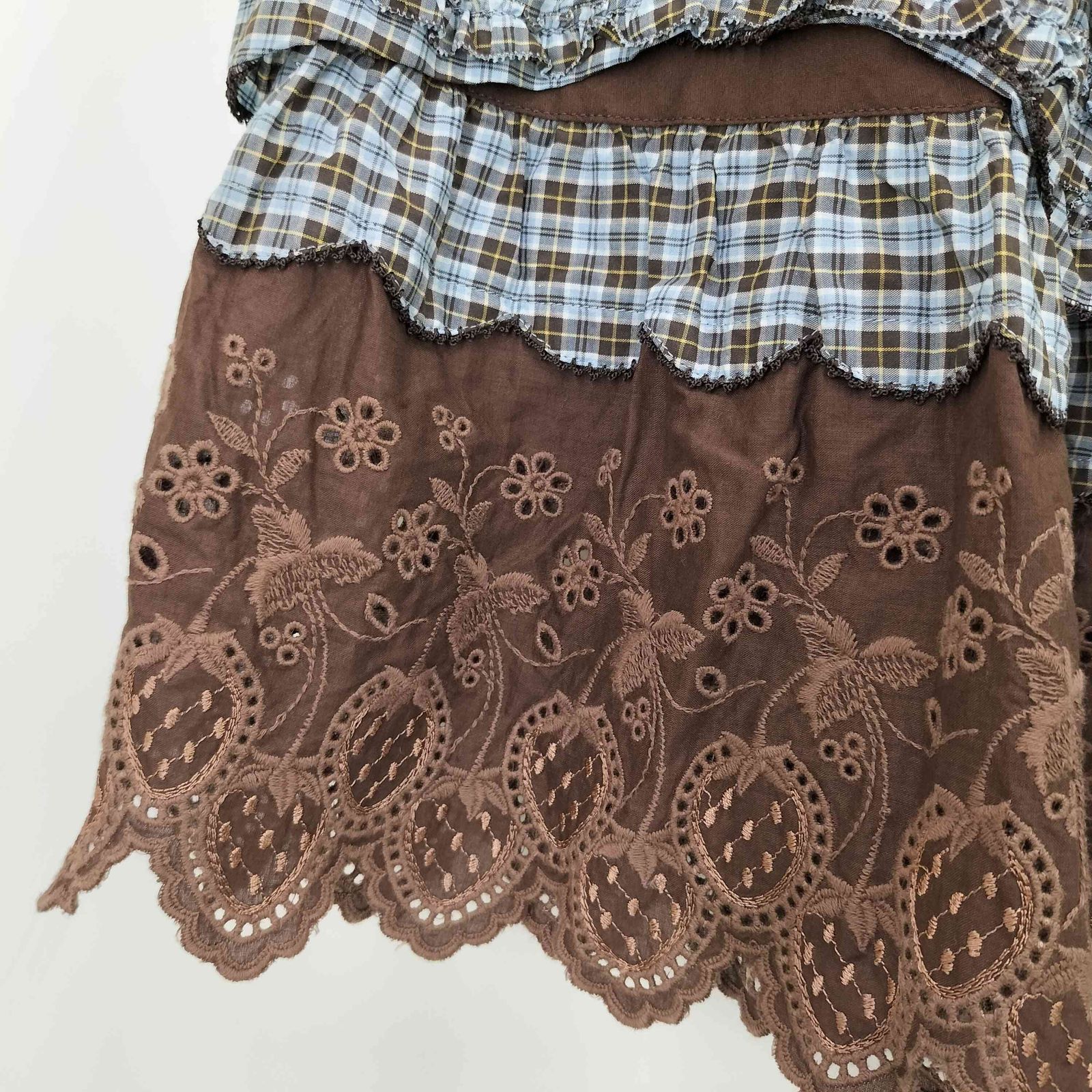 ピンクハウス PINK HOUSE Rambler Berry Lace使いオリジナルチェック