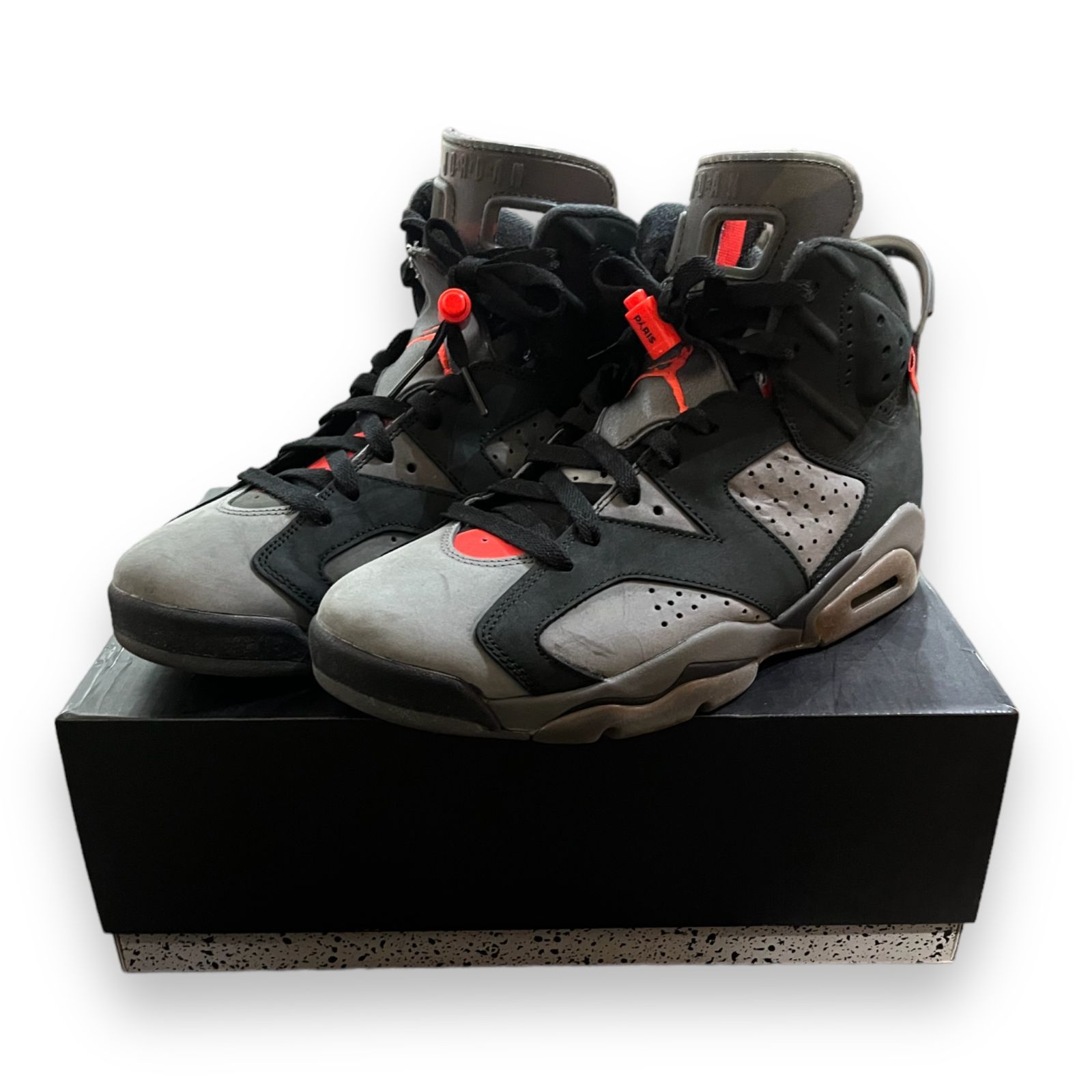 PARIS SAINT-GERMAIN × NIKE AIR JORDAN 6 IRON GREY パリ 