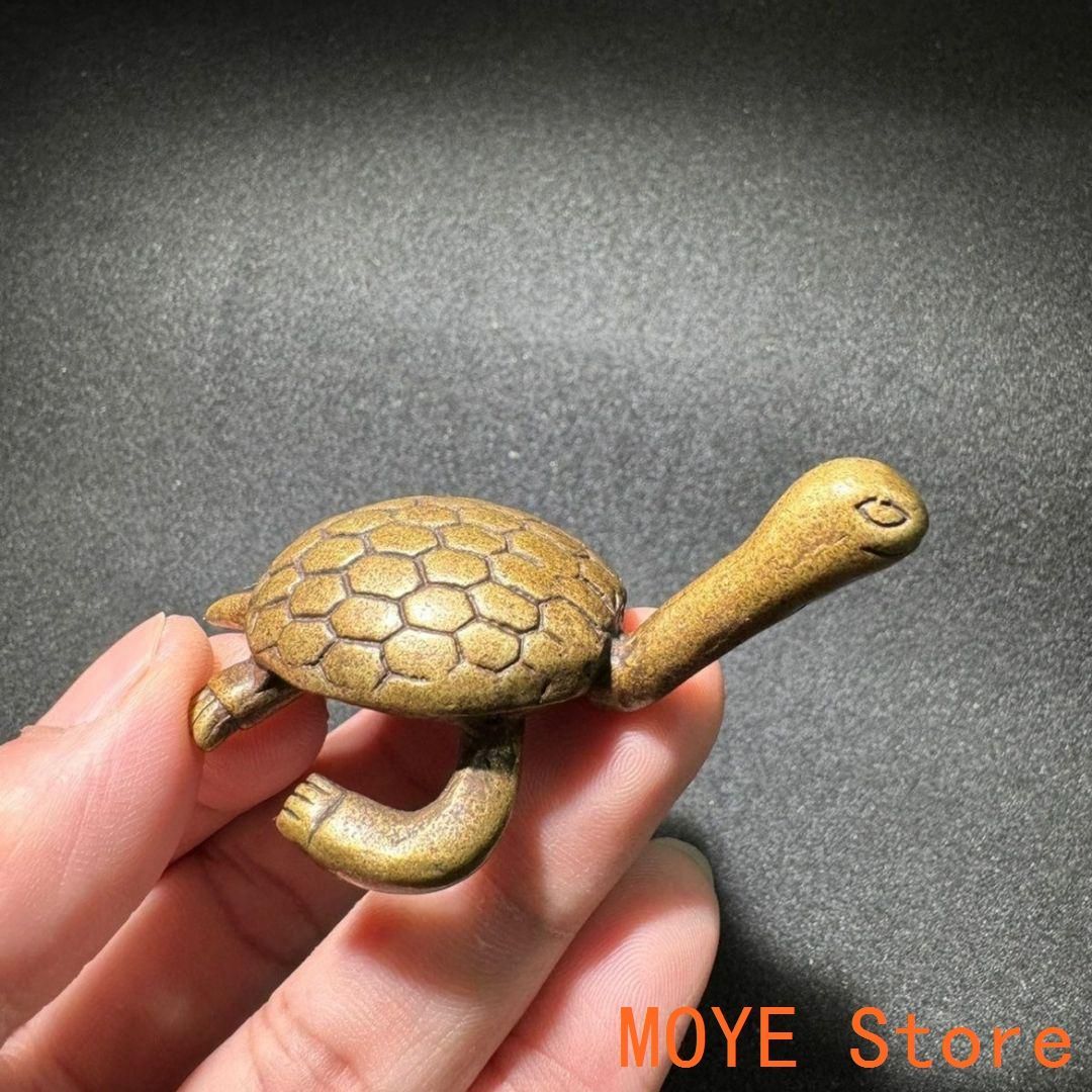 送料無料　明治金工　銅製亀置物 煎茶飾り　茶道具　木箱付 5_000000005690.jpg?1706260148