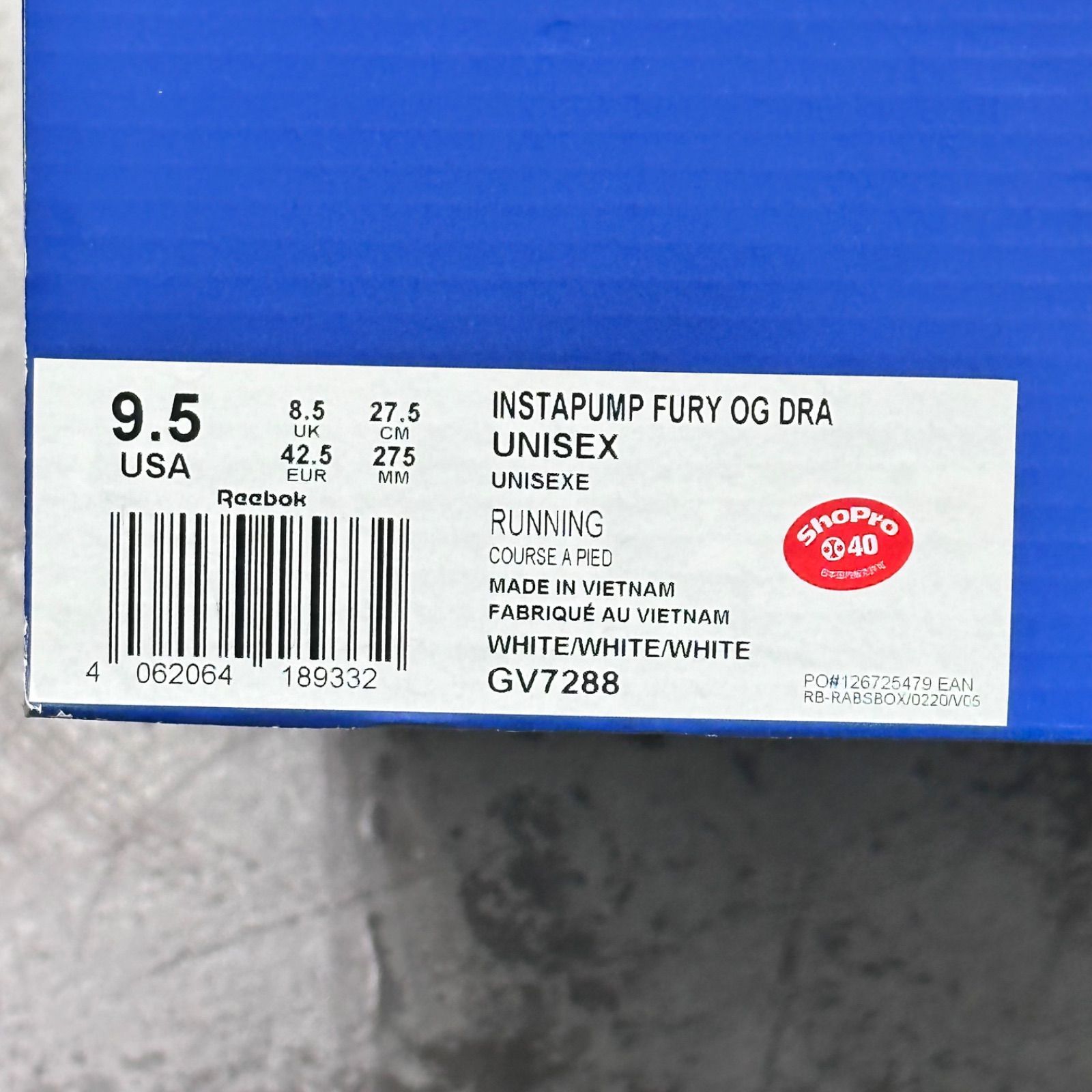 DORAEMON × atmos × REEBOK INSTAPUMP FURY OG 
