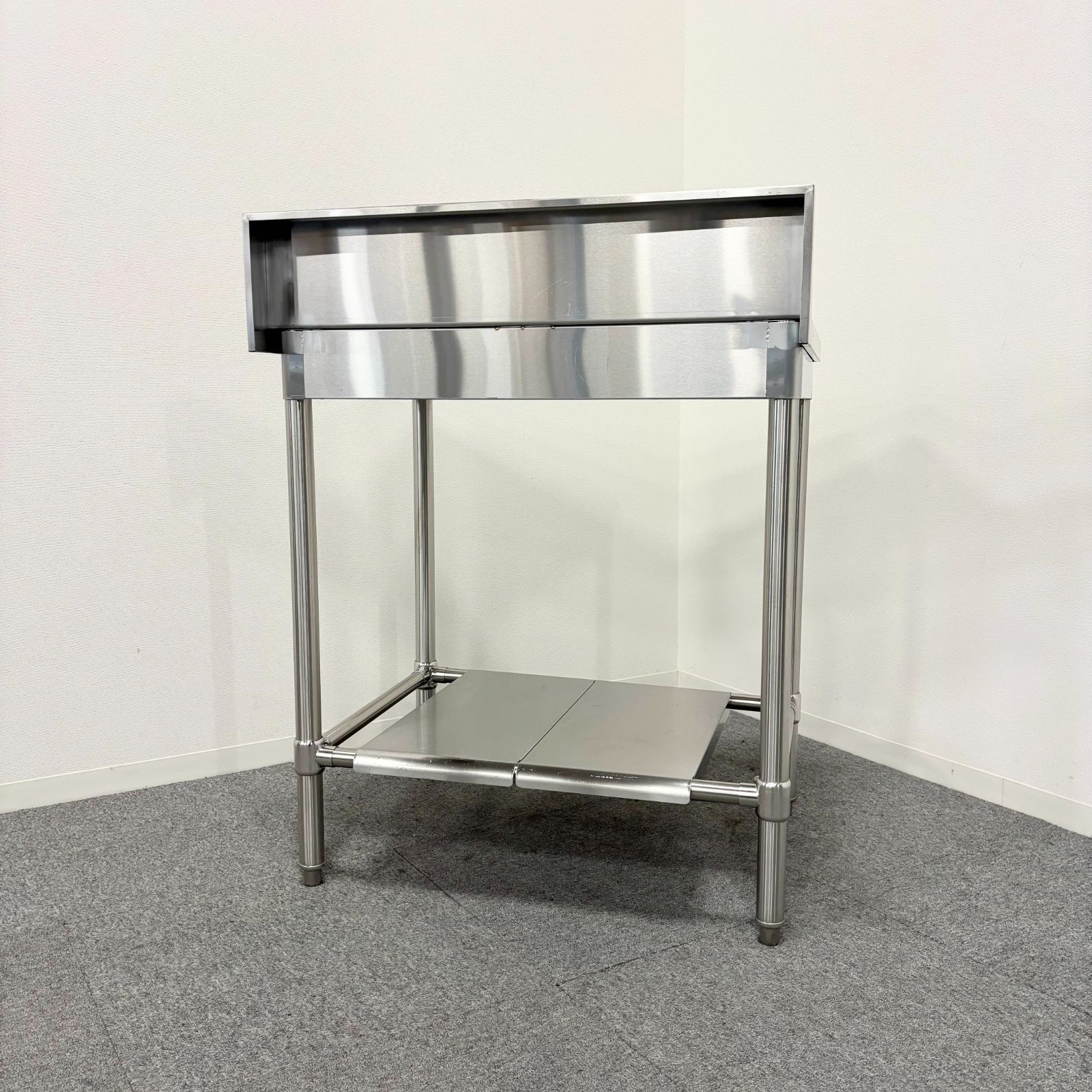 ステンレス作業台 タニコー 幅750mm×奥行600mm×高さ850mm 業務用 厨房機器 台 棚 テーブル 1590 MARWIL-DEMENAGEMENTS_CH