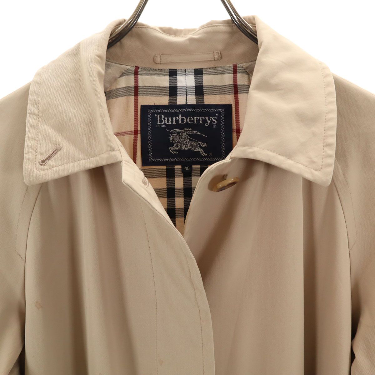 Burberrys バーバリーズ 90s オールド トレンチコート 40 ベージュ 三