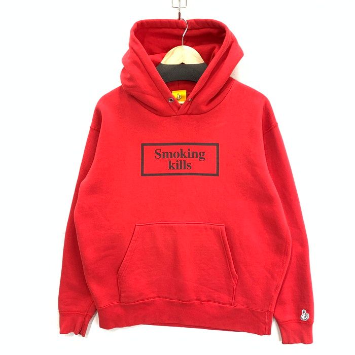 中古品】FR2 SMOKING KILLS HOODIE パーカー フーディー