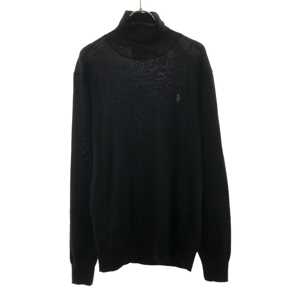 POLO by Ralph Laurenタートルネックセーター 黒 ポロ タートルネックセーター 黒 Polo Ralph Lauren タートルネック