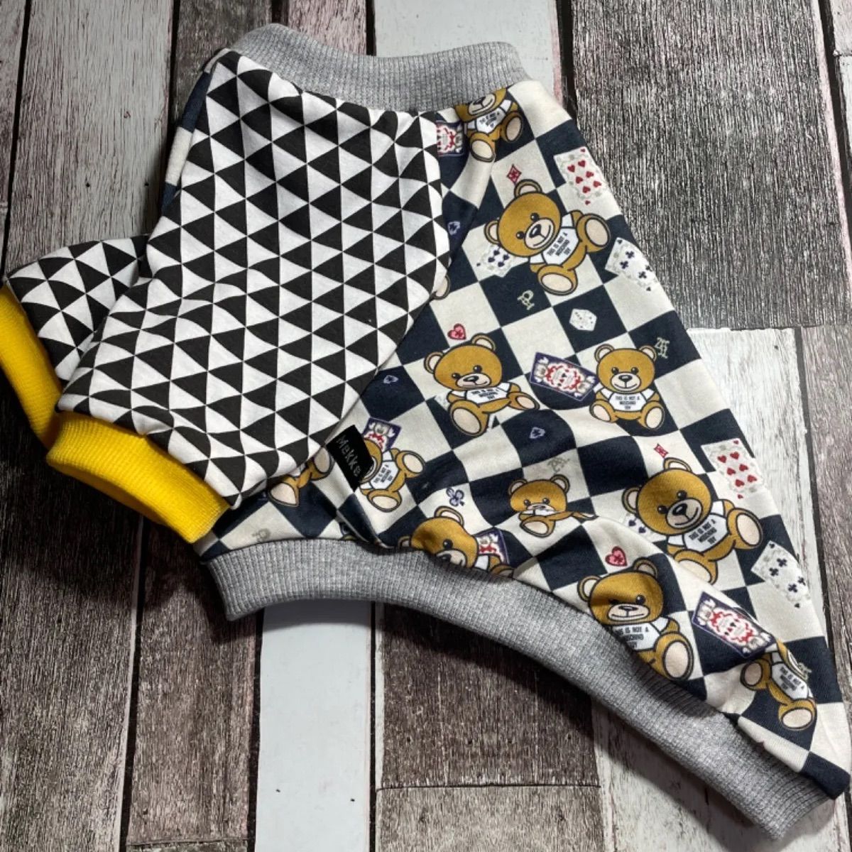 在庫セール】犬服ハンドメイド.ラグラントレーナー 現品限りno.25 