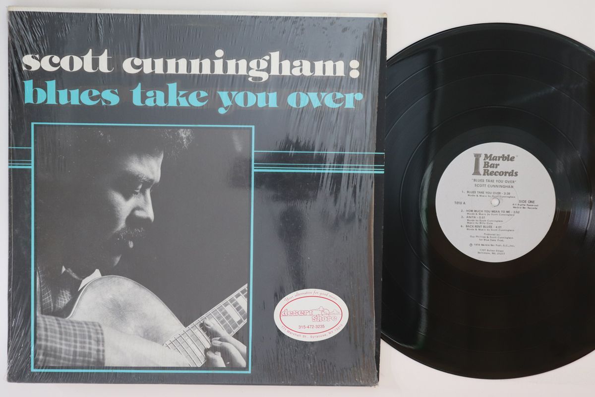 米LP Scott Cunningham Blues Take You Over 1010 	MARBLE BAR /00260 米LP Scott Cunningham Blues Take You Over 1010 MARBLE BAR /00260