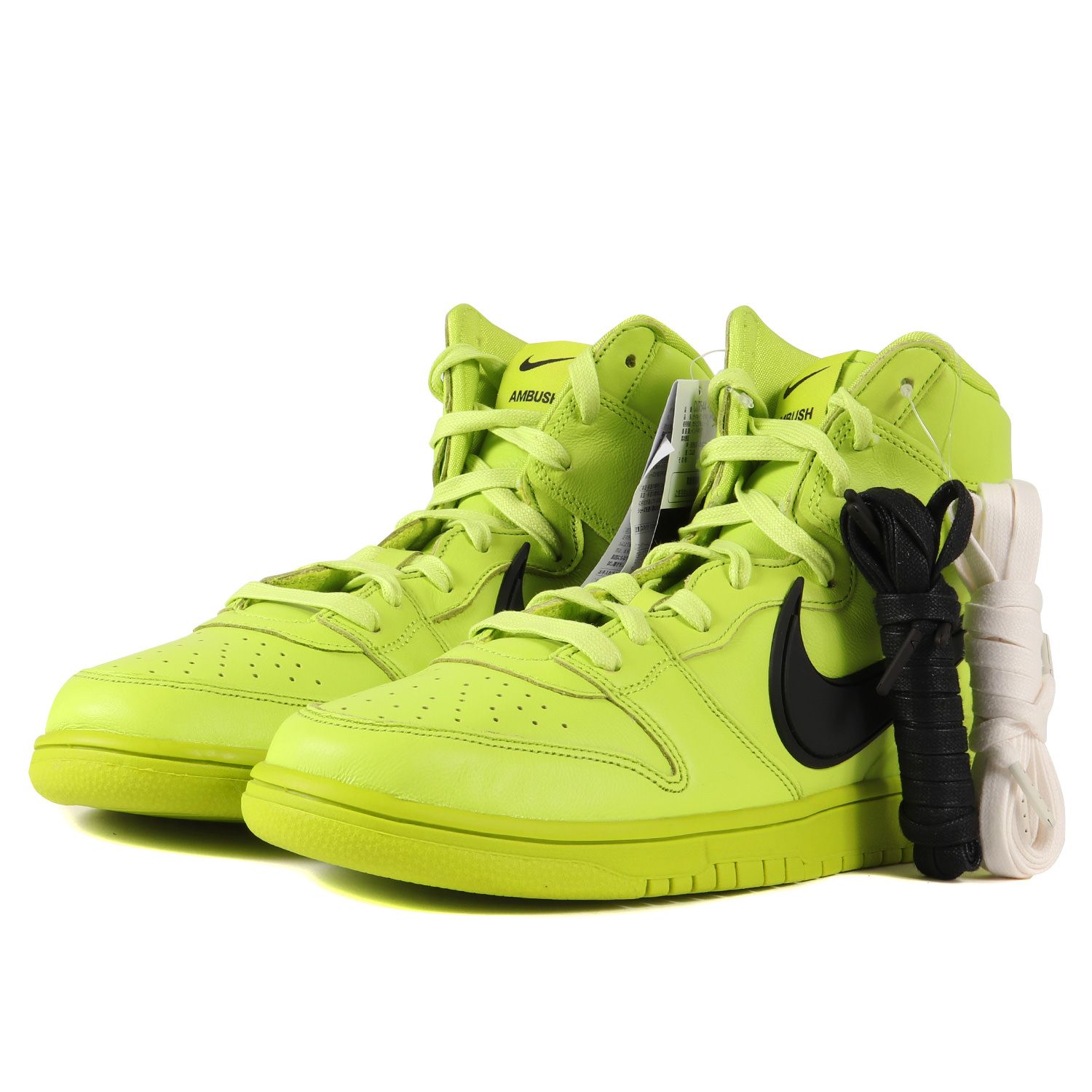 新品 AMBUSH アンブッシュ NIKE DUNK HI / AMBUSH FLASH LIME (CU7544 ...