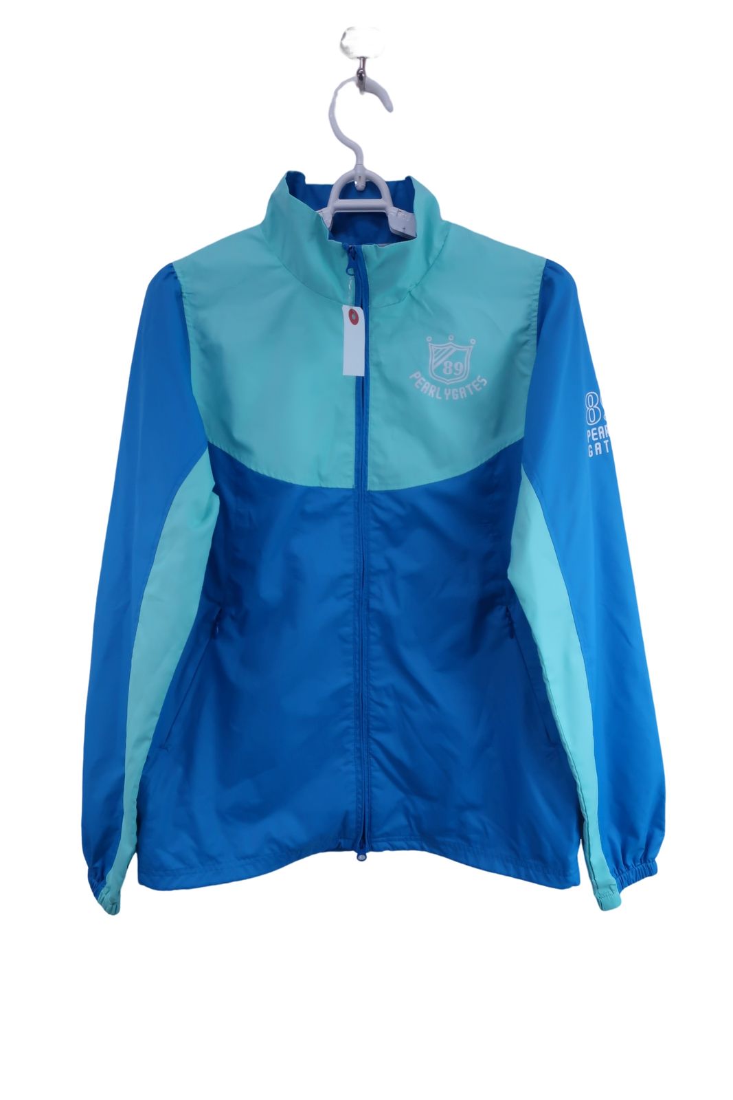 美品】PEARLY GATES(パーリーゲイツ) ウィンドブレーカー 青系