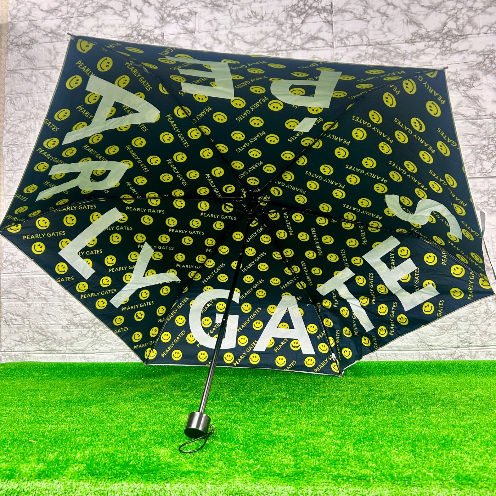 PEARLYGATES傘 未使用 PEARLY GATES パーリーゲイツ UV-CUT折り畳み日傘 - メルカリ