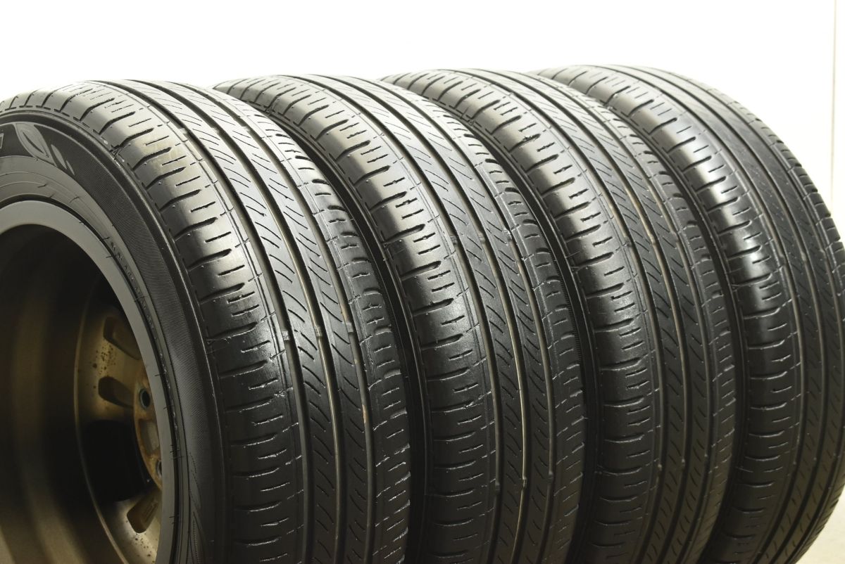 【送料無料】【程度良好】ホンダ GB3 フリード スパイク 純正 15in 5.5J +50 PCD100 ブリヂストン アイスパートナー 185/65R15 6-8分山程度 即決◇ホンダ フリード GB3系 純正ホイール15インチ4本セット