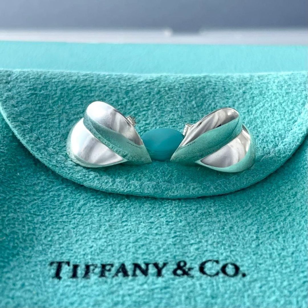 ティファニー フランクゲーリー ハート リーフ ピアス 925 Q41fe