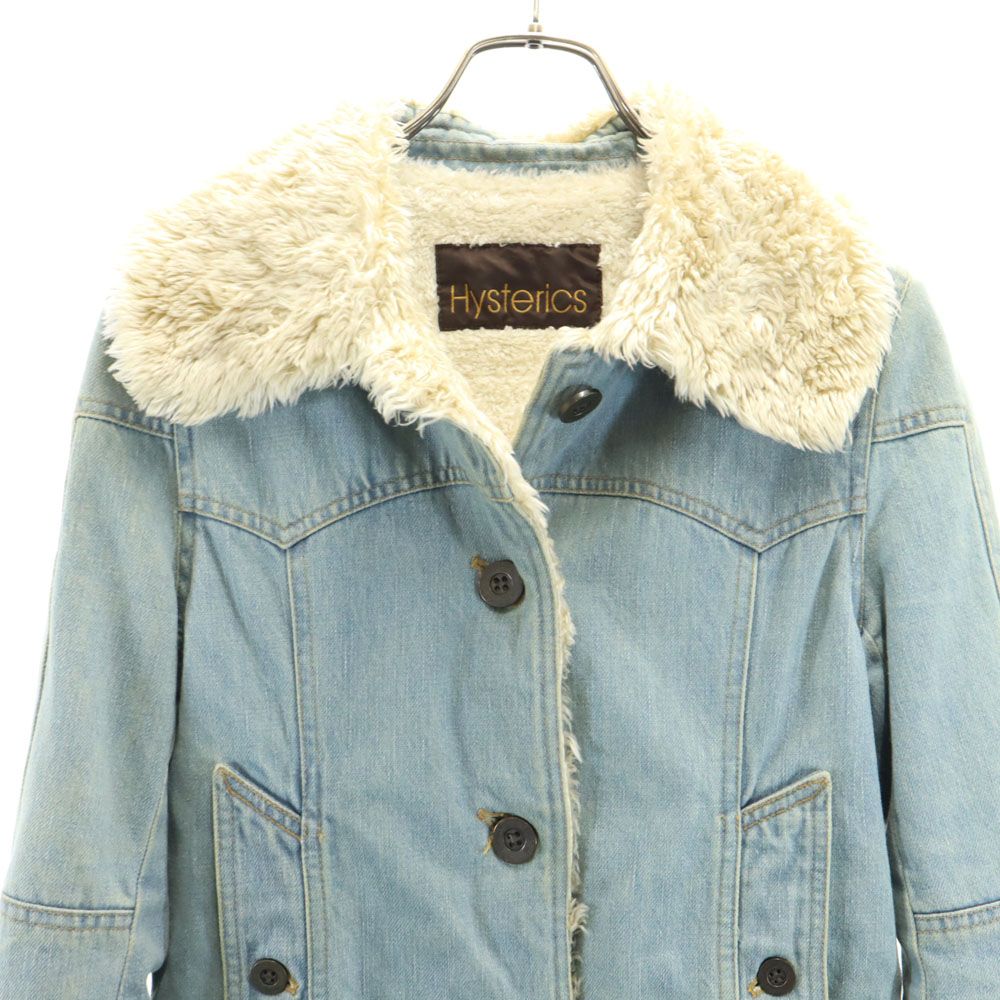 Hysterics デニムジャケット ボア付き 1ST TYPE WW2デニムジャケット|HYSTERIC GLAMOUR MEN | HYSTERIC