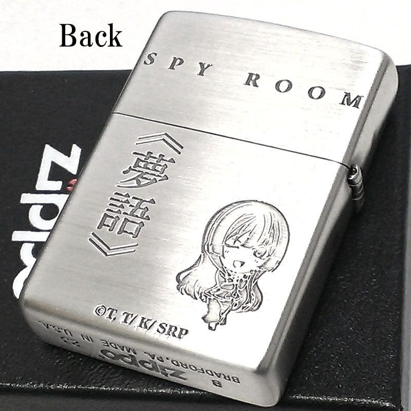 ZIPPO ライター スパイ教室 ティア ジッポ アニメ 可愛い シルバー