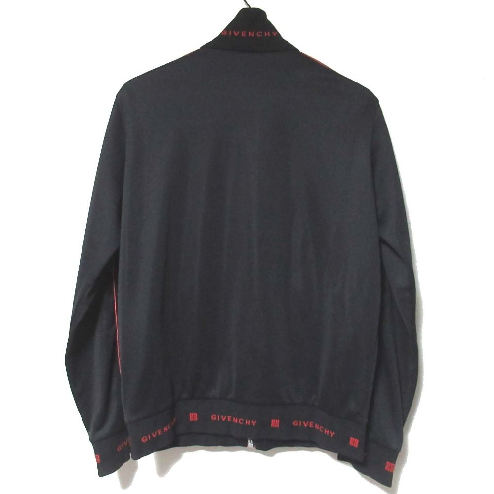 美品 GIVENCHY ジバンシィ サイドベロアライン ジップアップ トラック