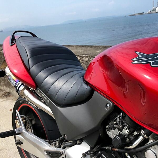 ホーネット250 シート アンコ盛り MC31 ホンダ ホーネット250 MC31 純正 タイプ シートカバー PVCレザー