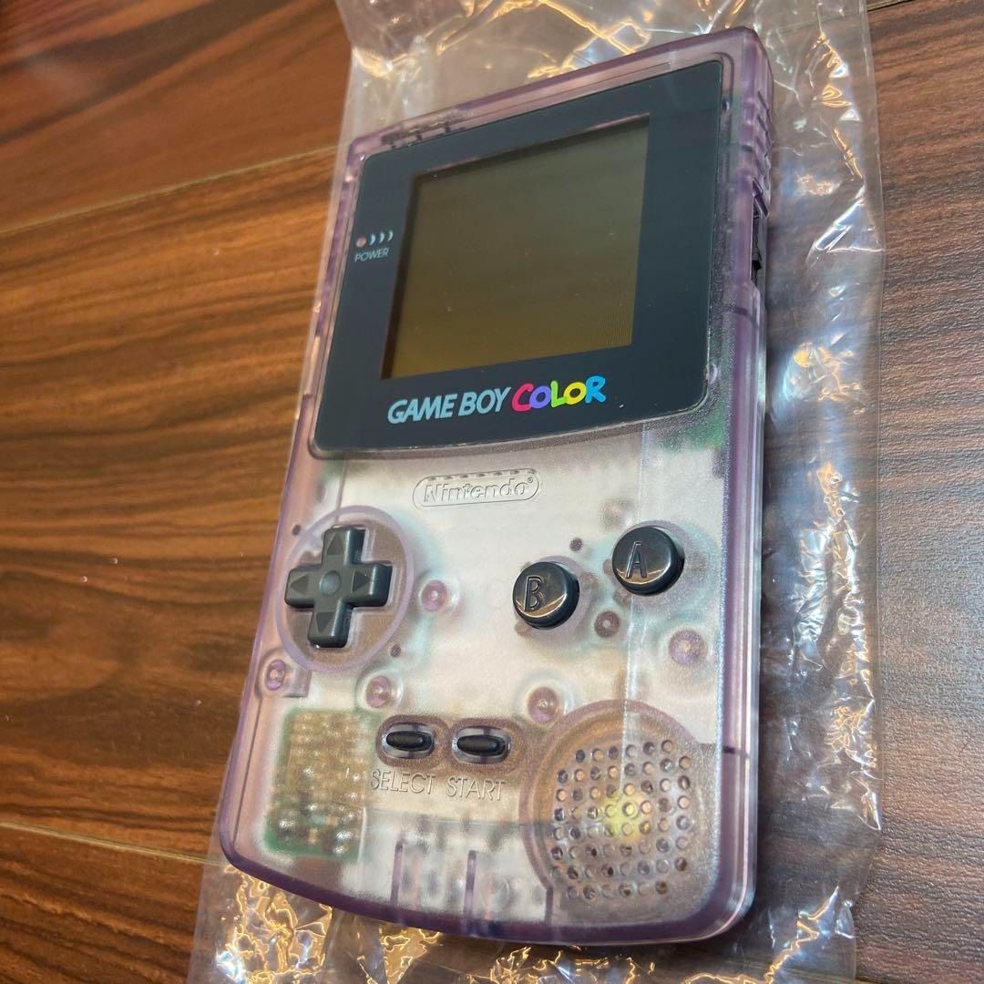 ゲームボーイ クリアパープル